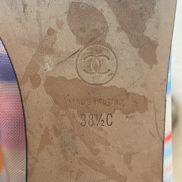 Chanel rainbow ballerinas 38.5 - Picture 5 of 5